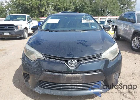 2015 Toyota Corolla Le из США, поврежденный, VIN 5YFBURHE4FP341658